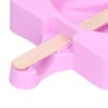 HERCHR 3 moldes de silicona para paletas, molde para helado