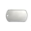 ARMYU Matte Stainless Steel Military Spec Dog Tags - Blank