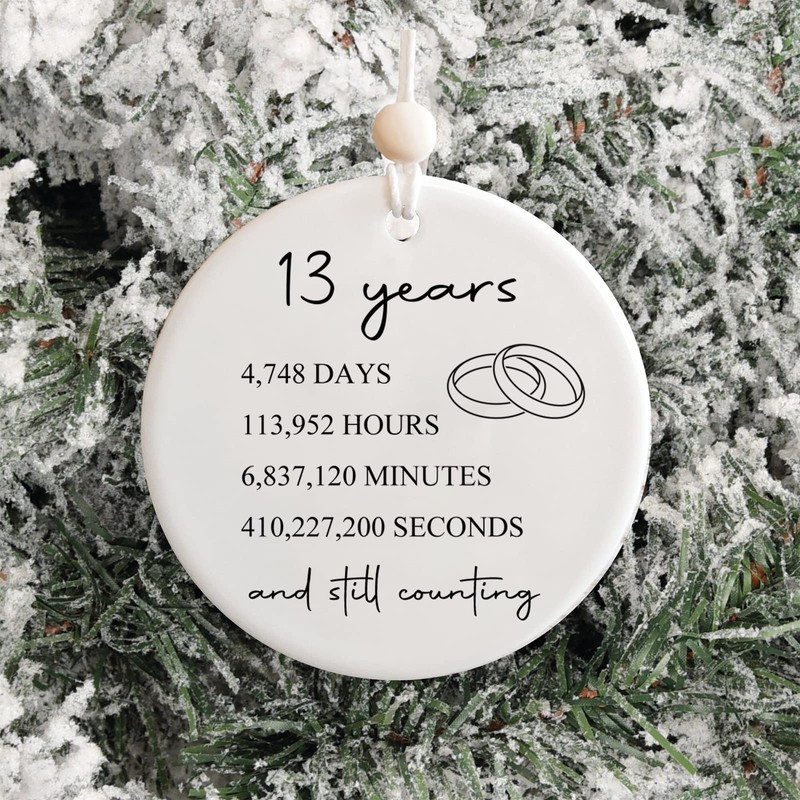 13th Wedding for Her or Him, 13 Years Marriage Gift