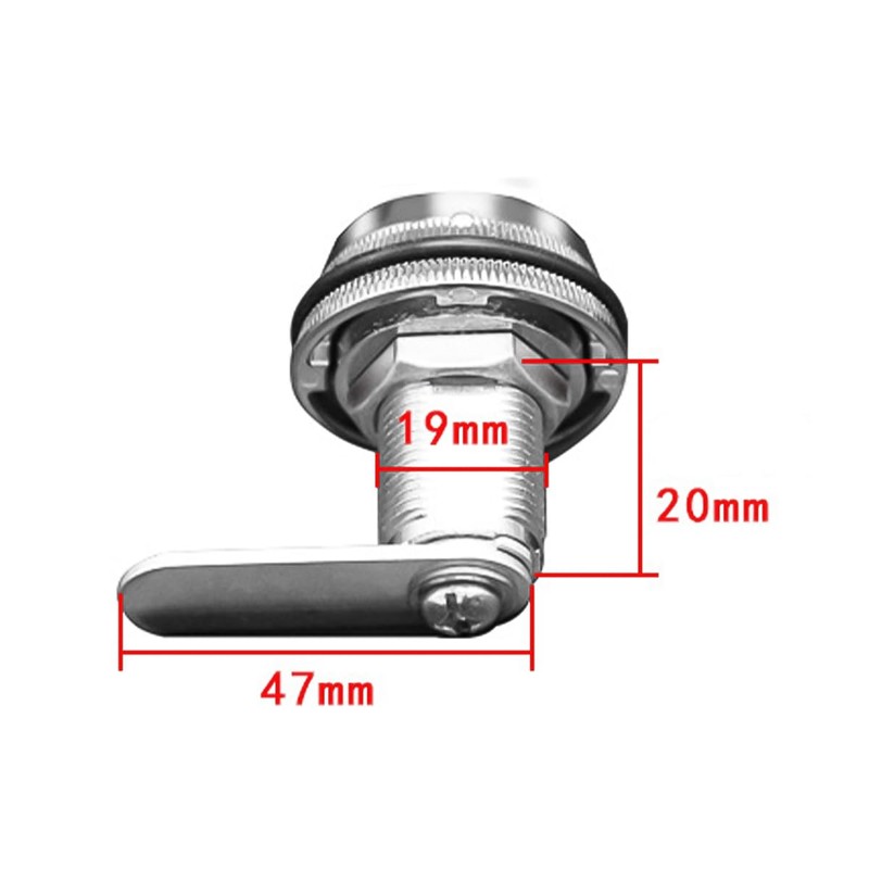 2 Pack ZONADAH Combination Cam Lock Password Coded Cabinet Drawer