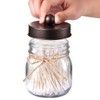 Mason Jar Bathroom Accessories Set(4 Pcs) -Lotion Soap Dispenser &