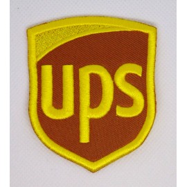 Unbranded United Parcel Service (UPS) Patch (Brwn + Ylw)