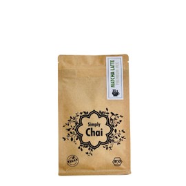Simply Chai Matcha Latte Premium Mix - Organic Fairtrade Vegan (200 g)