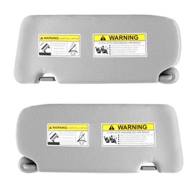 PEVAST Left Driver & Right Passenger Side Sun Visor Compatible with Honda CRV 2017 2018 2019 2020 2021 2022,Sunvisor Replaces 83230-TLA-A12ZB,83280-TLA-A12ZB(Gray)