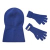 Alexis Leroy 2pcs Balaclava Hat & Glove Sets for Women,
