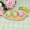 Leaf Shape Wood Plate Storage Trays Tea Tray Dessert Dinner