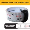 FastCap Peel & Stick Standard/Metric Measuring Tape - Perfect for