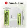 KINREECELL Rechargeable AA Batteries, Ni-MH Double A Solar Batteries High