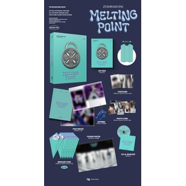 ZEROBASEONE Melting Point 2nd Mini Album CD+Folded Poster on Pack+Photobook+Postcard+Photocard+Tracking Sealed ZB1 (Mystery Version)