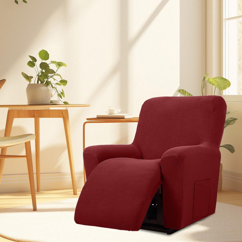 Cupuamon Recliner Chair Covers,Lazy Boy Recliner Covers Stretch Reclining Covers