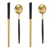Mengbaobao MBB 2 Pairs of Chopsticks & 2 Spoons Flatware