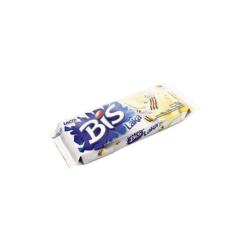Chocolate Bis Branco Laka Cx 20 Unidades