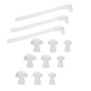 DeaHea 3 Set Hearing Aid Ear Plug Replacement Silicone BTE