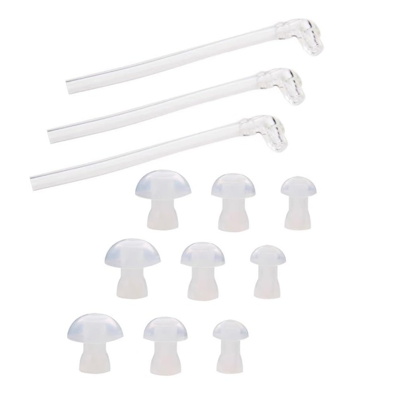 DeaHea 3 Set Hearing Aid Ear Plug Replacement Silicone BTE