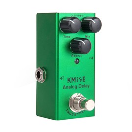 lotmusic Pedal de efectos de guitarra eléctrica Mini tipo único DC 9V True Bypass (Analog Delay)