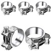 TXXATX Joint Bolt Clamps Stainless Steel 40-43 mm Exhaust Clamp