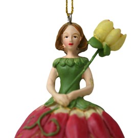 Dahlia Flower Girl – For Hanging/Flowers Flower Child Figurine/Sculpture