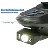 Electric Wheelchair Light 3 Pin XLR Head USB Charging Adjustable