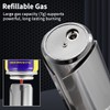 1800℃ Jet Torch Lighter,Butane Refillable Windproof Adjustable Flame Intensity with
