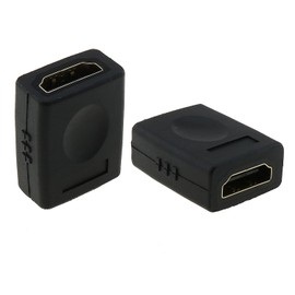 ZZHXSM 2PCS HDMI Coupler Female to Female Connector 3D 4K HDMI Extension Adapters Compatible with Laptop TV Monitor Screen