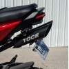 Beetelo Lighted License Plate Bracket for TOCE Exhaust Honda CBR
