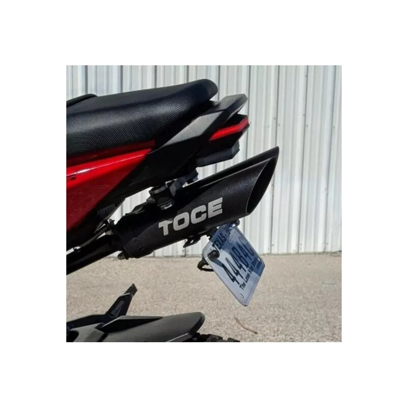 Beetelo Lighted License Plate Bracket for TOCE Exhaust Honda CBR