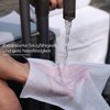 Abena Wash Gloves, Pack of 50, Disposable Face Cloth, Ultrasonic