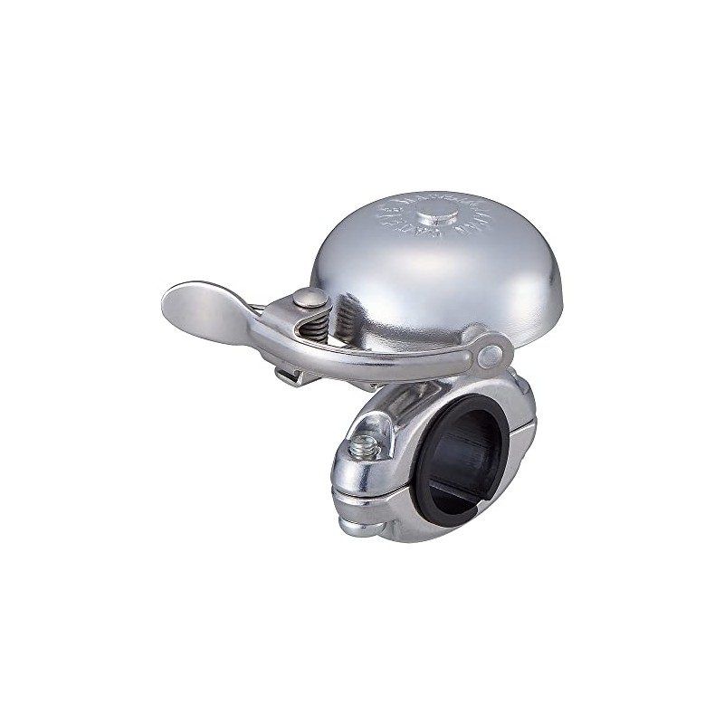 CatEye OH-2300A Hibiki Aluminum Bell Silver: Lightweight, loud, polished silver,