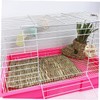 Hohopeti Rabbit Hay Mat Guinea Pig Supplies 40x28cm Mat Hamster