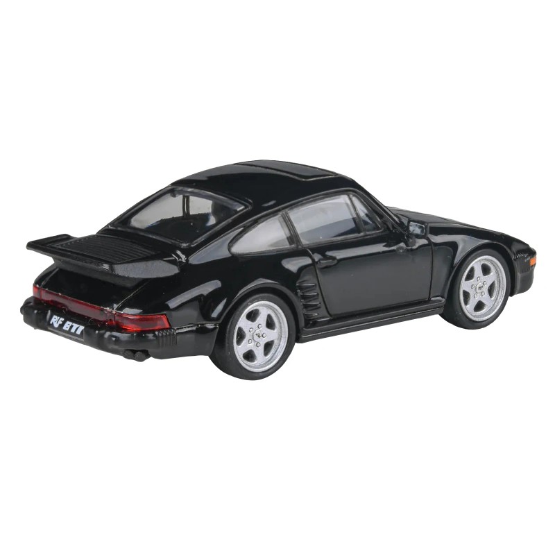 DCD 1986 RUF BTR Slantnose Black 1/64 Scale Diecast Model