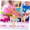ORFOFE Miniature Ladder Wooden Tiny Ladder 1/12 Scale Mini House