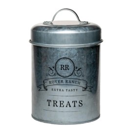 Amici Pet Rover Ranch Metal Treats Canister