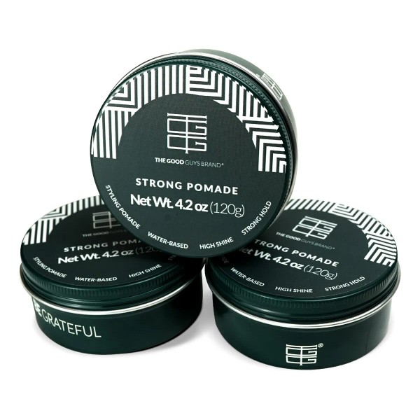 Pomada Para Cabello Tgg Pack De 3 Strong Pomade De