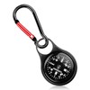 GLADFRESIT Compass Waterproof Portable Pocket Compass with Keychain Navigation Compass