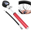 Portable Bicycle Air Pump Manual Tire Inflator 120PSI High Pressure