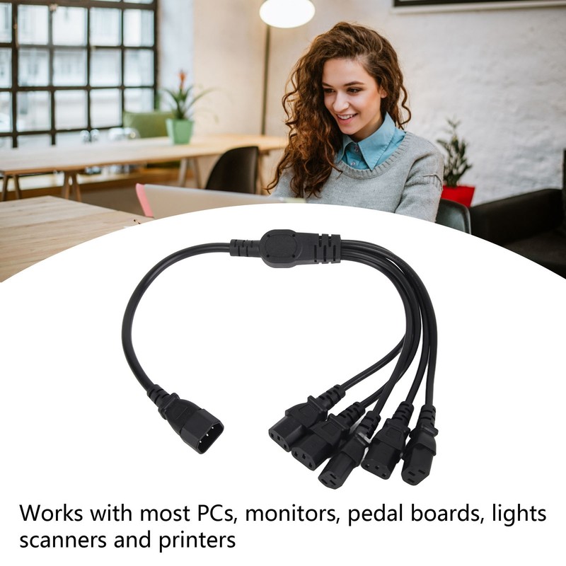 UPS PDU C14 to 5 X C13 Power Adapter Cable