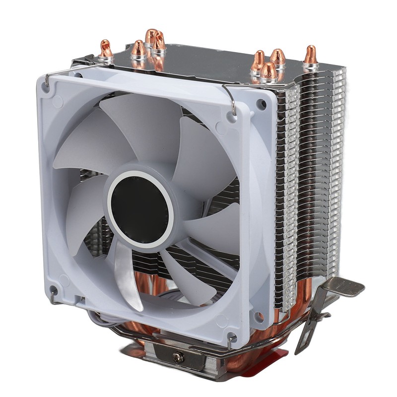 CPU Air Cooler 3.5in 4 Heat Pipes 3pin 12VDC 48CFM