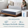 Lucid - Colchoneta de Memory Foam con Infusión de Carbón