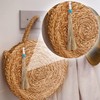 Ysleen 40 Pieces Natural Jute Tassels for Crafts Small Tassels