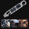 ZDSFSD 1 Piece Integrated Multifunctional Ratchet Crowbar Combined Tool Silver