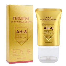 Gaayou AH-8 Firming Neck Cream with Roller - Neck Firming Cream Advanced Tightening & Lifting Treatment Contains Hexapeptide for Crepey Skin, Sagging Neck and Wrinkles Women Men