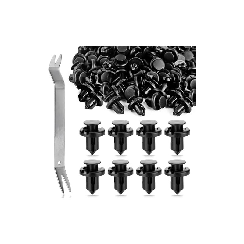 120 Pcs Bumper Clips for Honda, Body Clips Compatible with