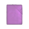EV DEKOR®MF0001 Fitted Sheet King, Lilac - Deep Pocket Bedsheet