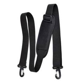 Shoulder Straps for Bags,Adjustable Straps with Thick Padded,63 Inch Replacement Handbag-strap,Golf Bagstrap,Universal Cross Body Bagstrap for Messenger,Laptop Cases,Sports Bags,Backpack(Black)