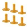 PATIKIL 2" Rubber Golf Tees Set of 6 Great for