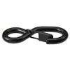 US Cargo Control Heavy Duty Black Vinyl Coated S-Hook w/Keeper