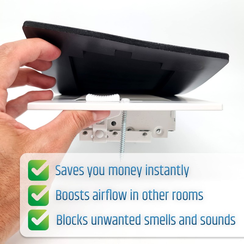 Powerful Magnetic Vent Covers (2-Pack) That Will Never Fall Off