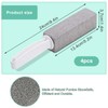 UOY Cleaning Block Pumice Stone, 4 Pieces Handle Pumice Stone,