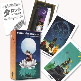 Sun and Moon Tarot Tarot Tarot Divination with Japanese Manual (English Language Not Guaranteed)