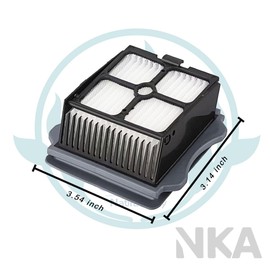 5 Pack Replacement Vacuum Filters for tineco replacement parts iFloor 3 filter for tineco floor one s5& S3, Floor Vacuum Cleaner filter for tineco vacuum filter replacement, 1 Clean Brush